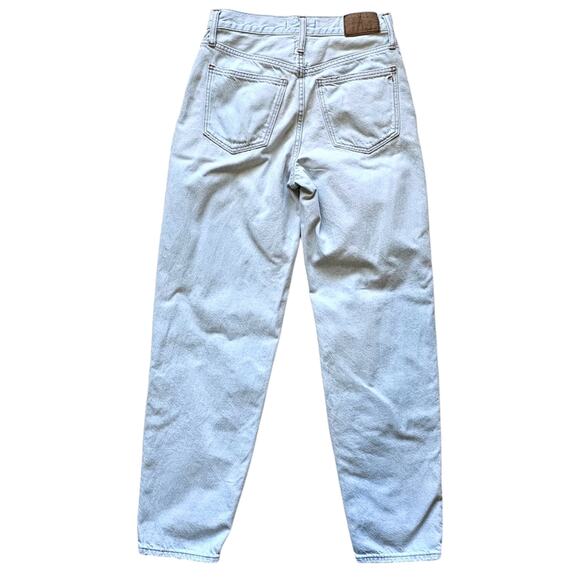 Madewell The Slouchy Boy Jean Distressed Relaxed Fit in Wrightlane Wash Size 23 - Picture 6 of 13